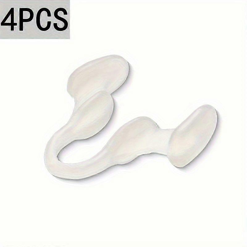 Odorless Nasal Dilator Noiseless Sleep Solution 4pcs White
