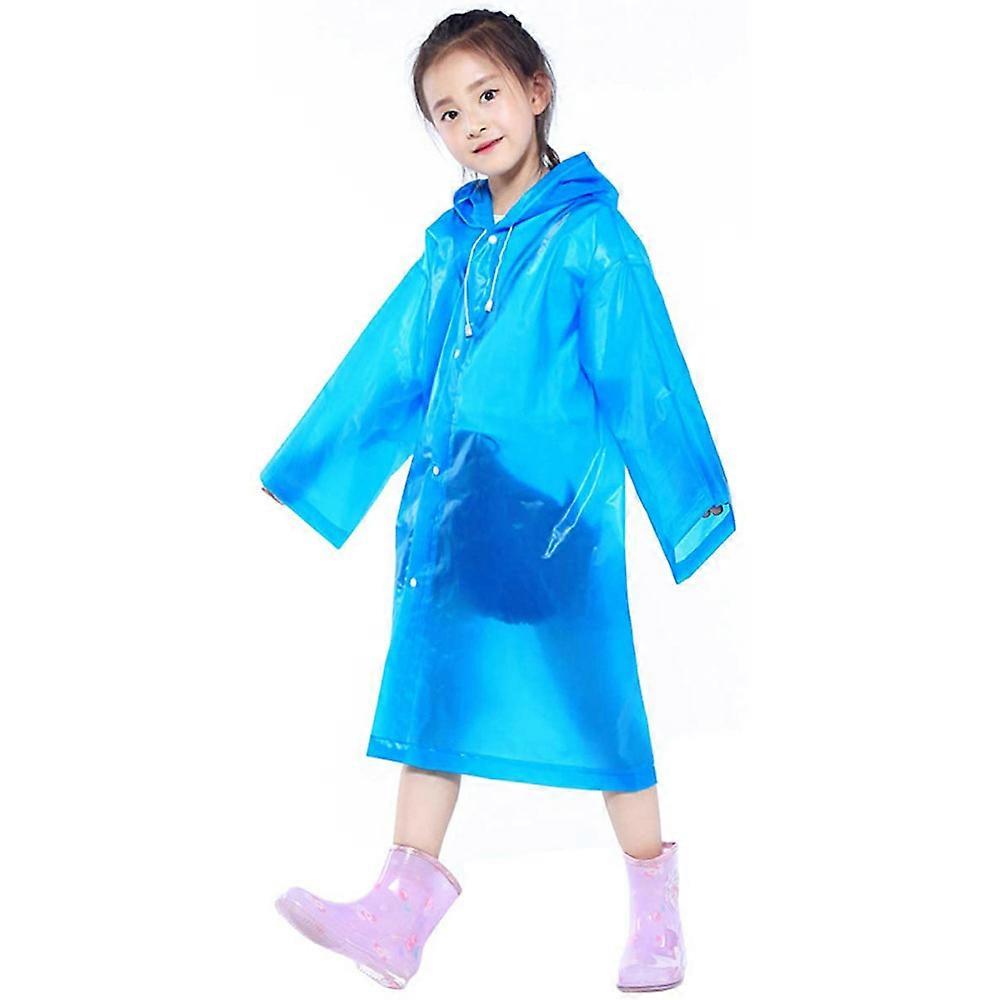 Kids Waterproof Raincoat Transparent Eva