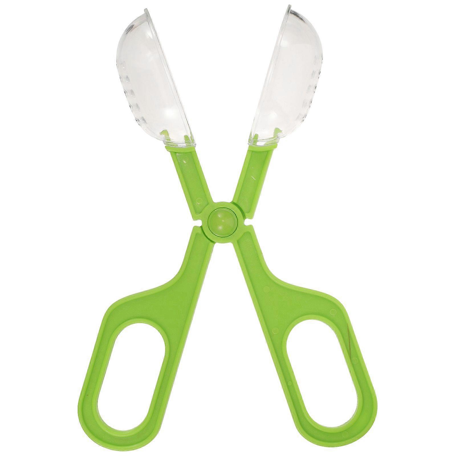 Reptile Tank Feeding Clamp Reptile Poop Scoop Cage Fish Tank Cleaning Tool