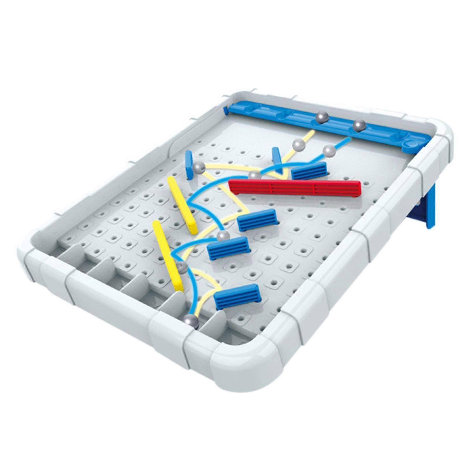 Gravity Mazes Falling Marble Logic Game Set DIY Pinball Board Game Logic Game for Kids Labyrinth Puzzle Board Game New