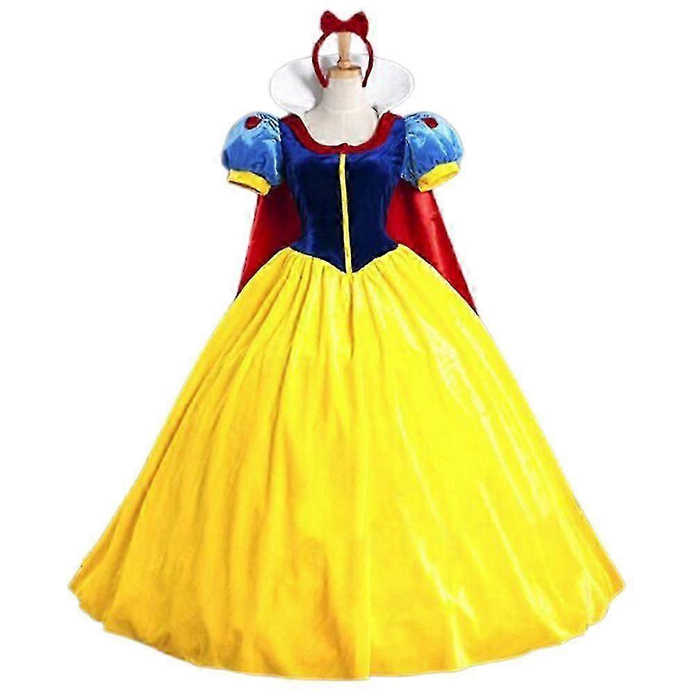 大人の白雪姫プリンセス大人のコスチュームハロウィーンの仮装本日おとぎ話szfh