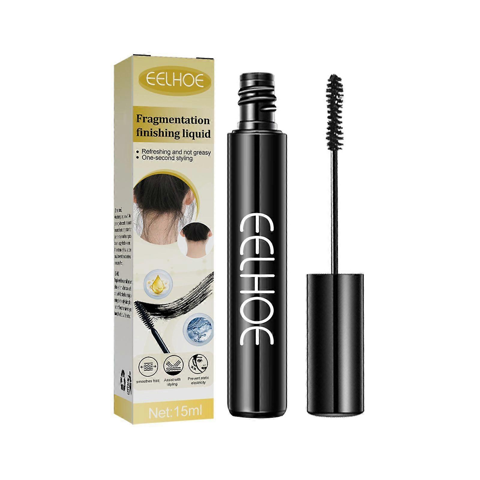 白から黒の壊れた髪の仕上げクリーム 壊れた髪の壊れた髪は、櫛のステレオタイプ化された自然なふわふわヘアケアクリームです