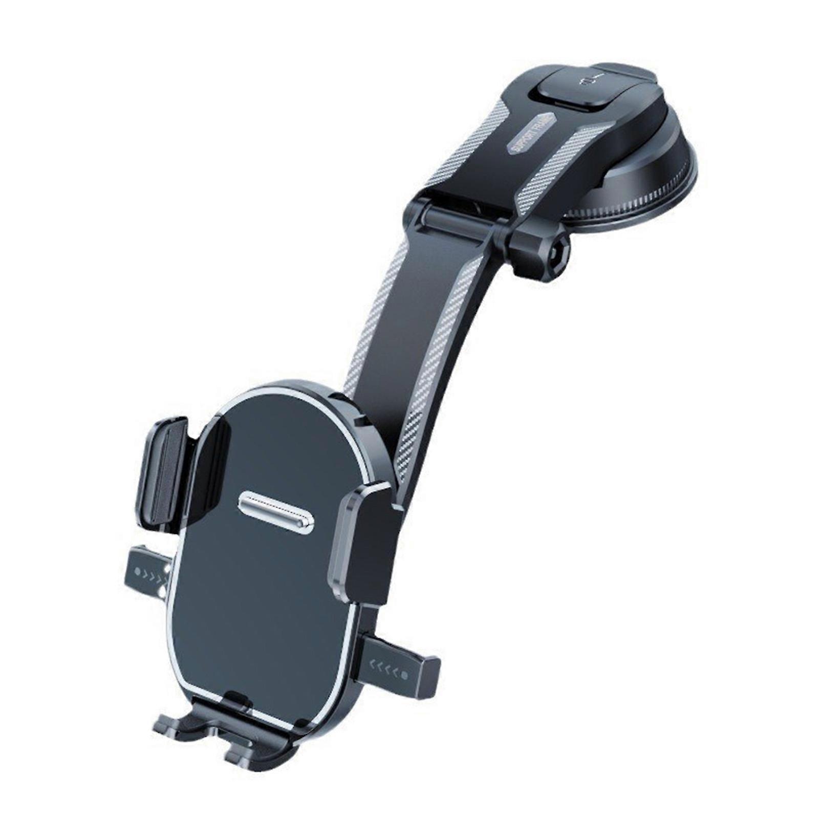 Adjustable Car Phone Holder Phone Stand Dashboard Air Vent Mounted Stand Suction Cup/Hook Type Cradle for 4.5-7in Phone
