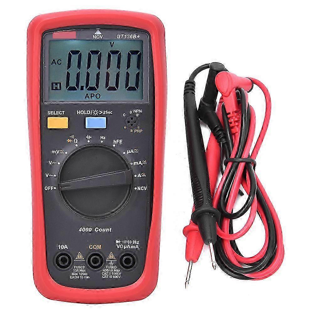 UNI T UT136b Portable Automatic Range Digital Multimeter Capacitance Resistance Tester