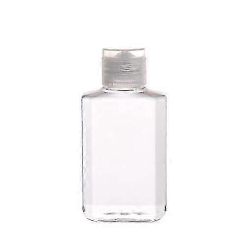 10Pcs 2 Ounce Clear Squeeze PET Bottles - Leak Proof Travel Size Toiletry Containers