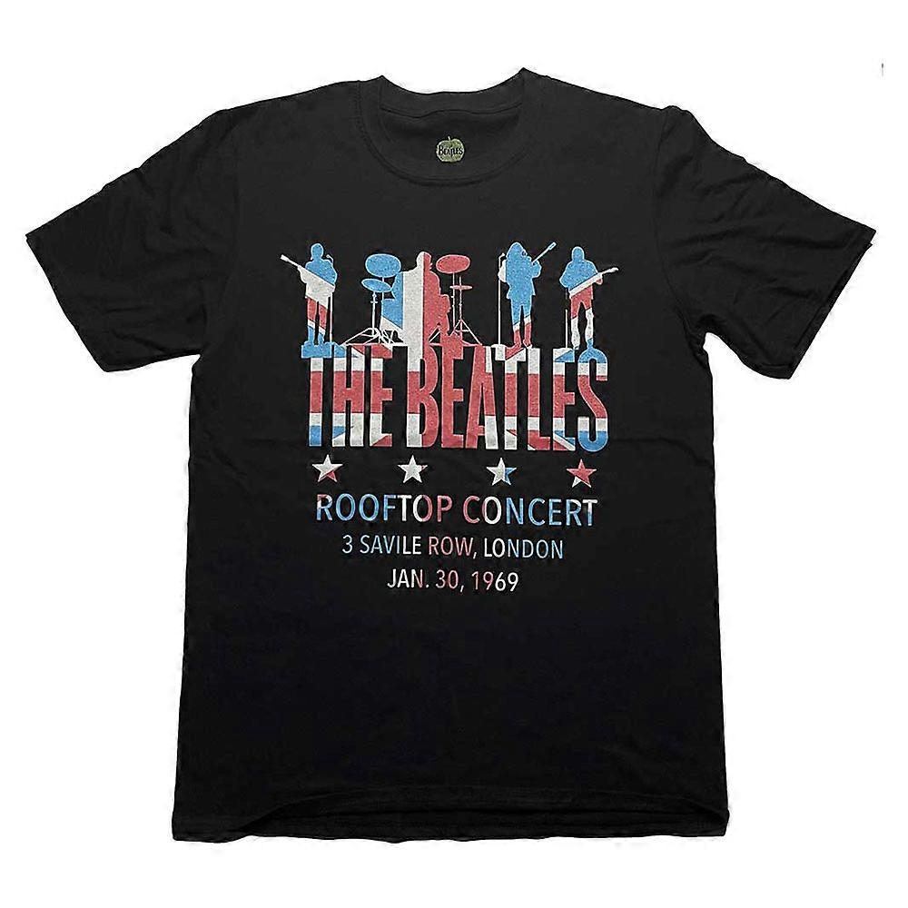The Beatles Rooftop Flag T Shirt