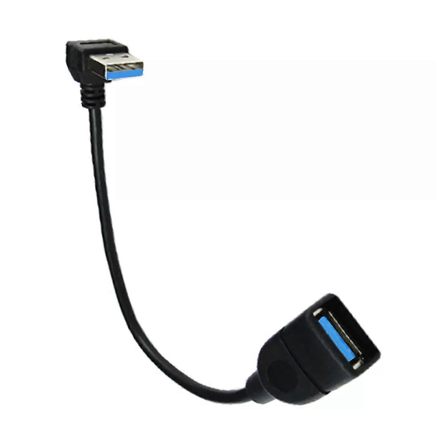USB 3.0 extension cable adapter angled downwards 90° 20cm