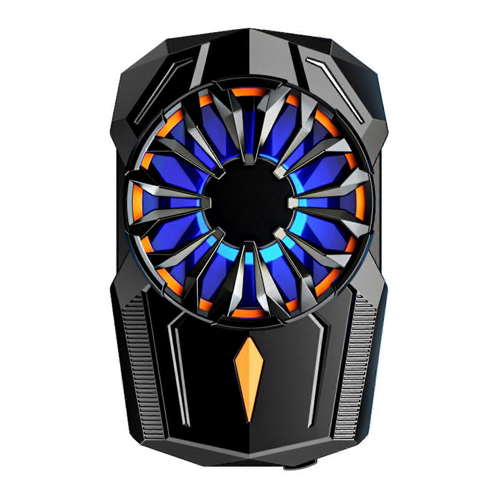 Lower Noise Phone Fast Cooling Phone Cooler for Live Streaming, Outdoor Vlog, Mobile Gaming Dissipate Heat Cooler