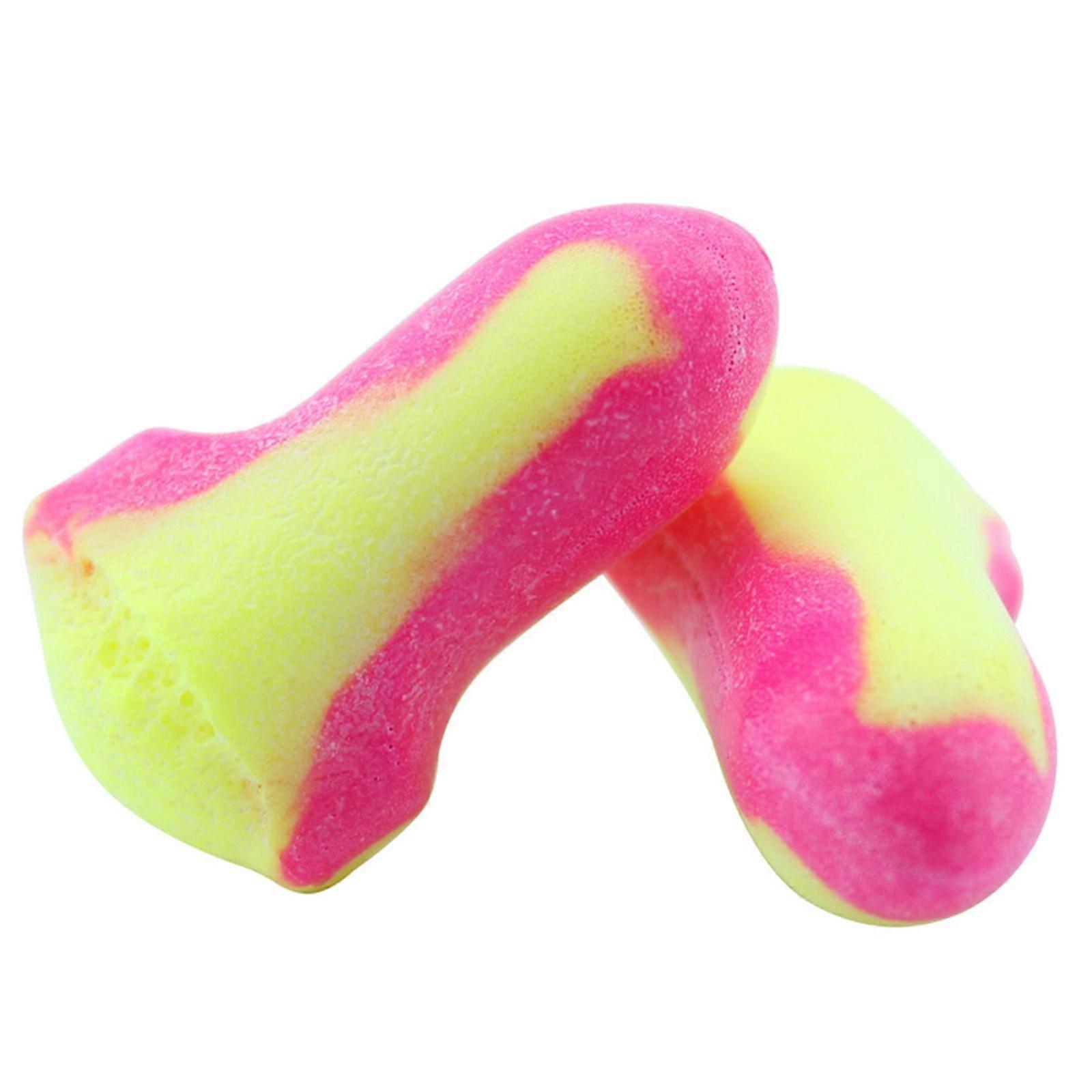 50Pairs Foam Earplugs No Cords Soundproof Earplugs Noise Reduction Earplugs