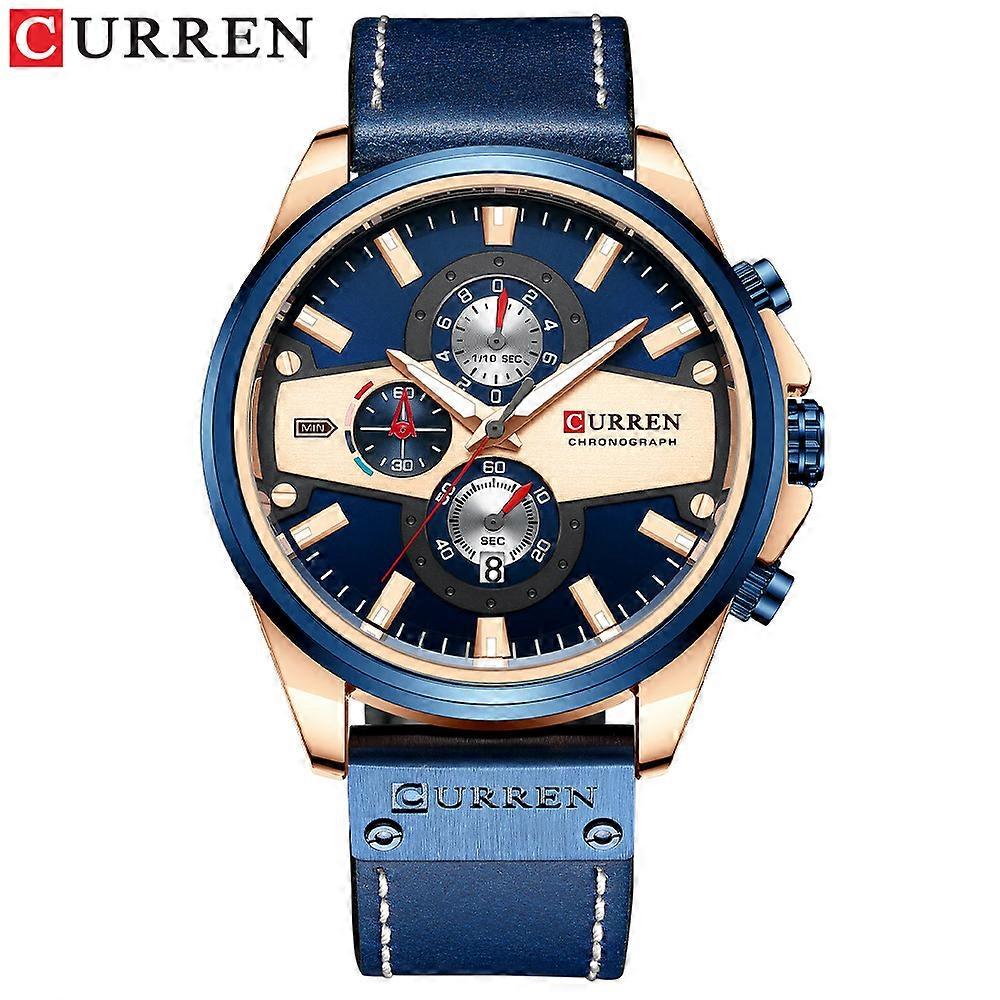 Affordable Curren Dress Watch - Waterproof & Luminous Display
