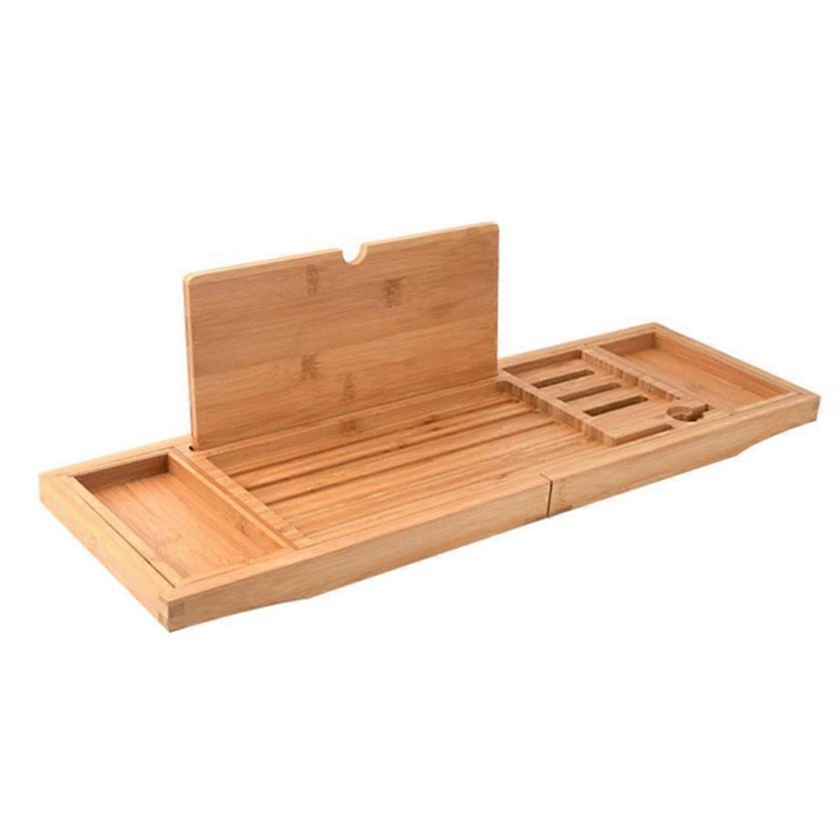 Expandable Bathtub Tray -Telescopic Antiskid Bathing Rack Adjustable Bath Tray, Bathtub Stand Holde