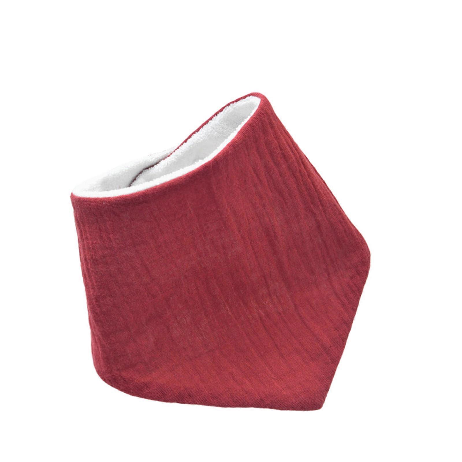 Infants Drooling Bib Soft & Breathable Baby Burp Toddlers Triangular Scarf Comfortable Cotton Saliva Towel for Newborns S24