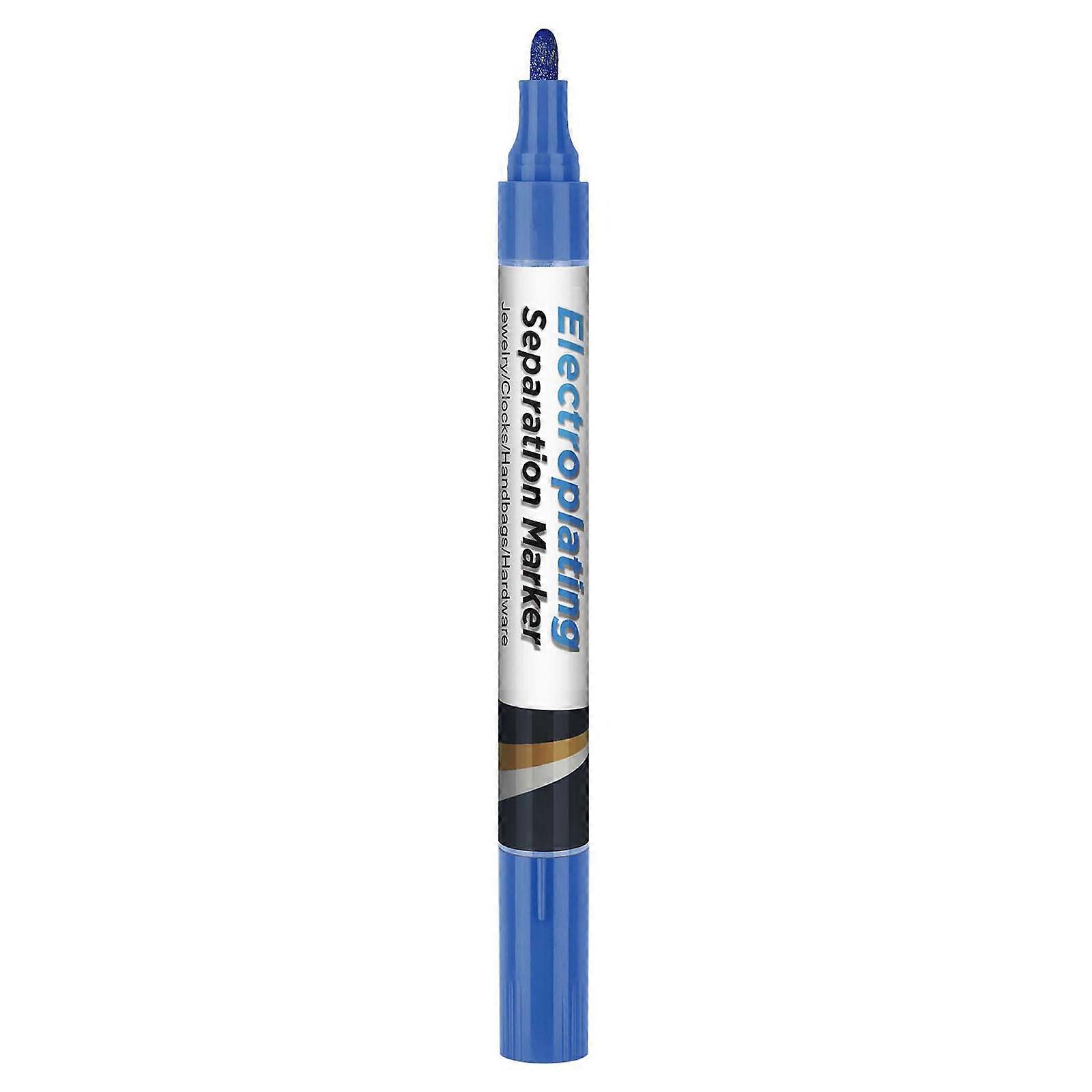 Paint Marker Pen Electroplating Separation Marker Muiltcolor Paint Pen Non Fade for Artists and Beginner Painters Blue