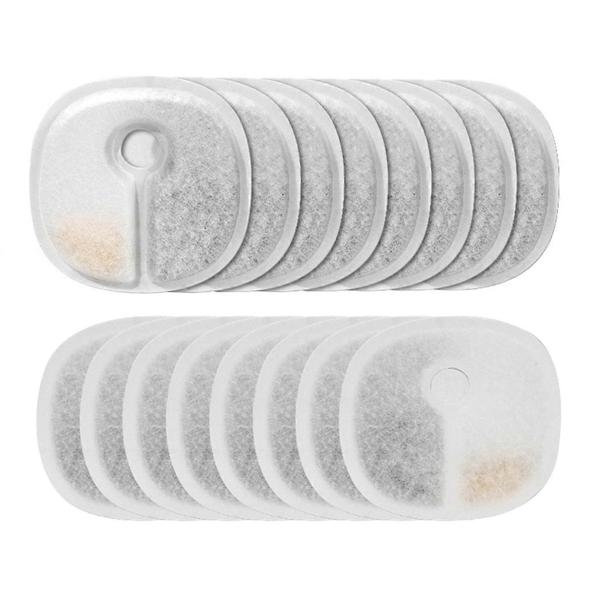 For CHEERBLE Automatic Pet Fountain Replacement Filters 16PCS