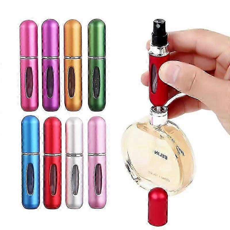 8ml Perfume Spray Bottle Travel Protable Refillable Perfume Atomizer Empty Cosmetic Perfume Bottle