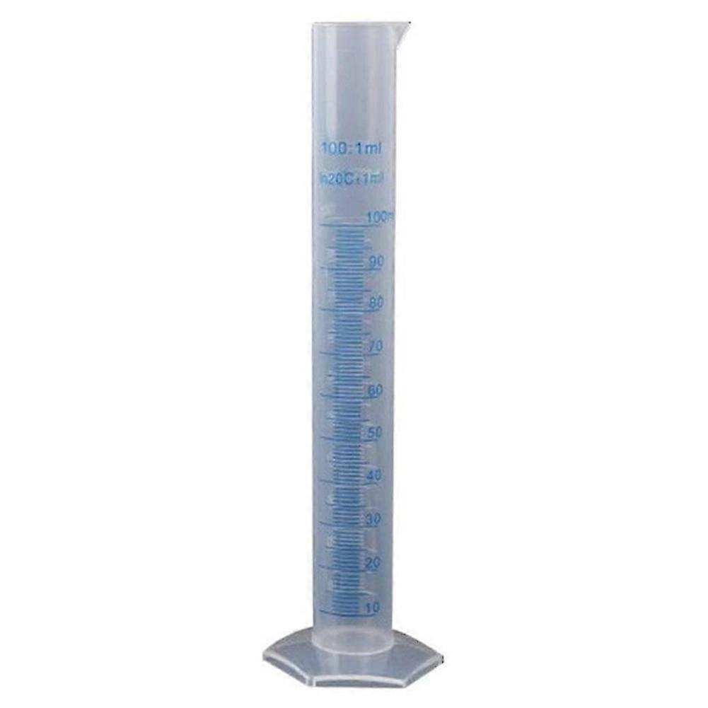 Measuring Cylinder Plastic Graduated Tube Tool for Lab(100Ml)