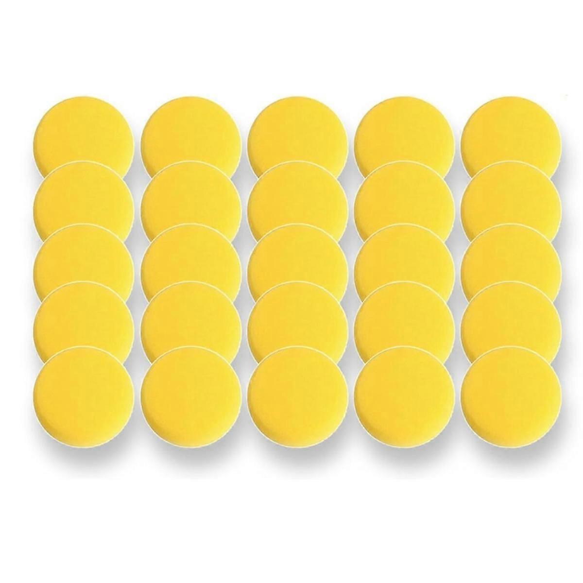 25Pcs Clay Sponge 3Inch, Painting Sponges, Pottery Sponges for Clay, Round Sponge, Clay Sponges for Pottery