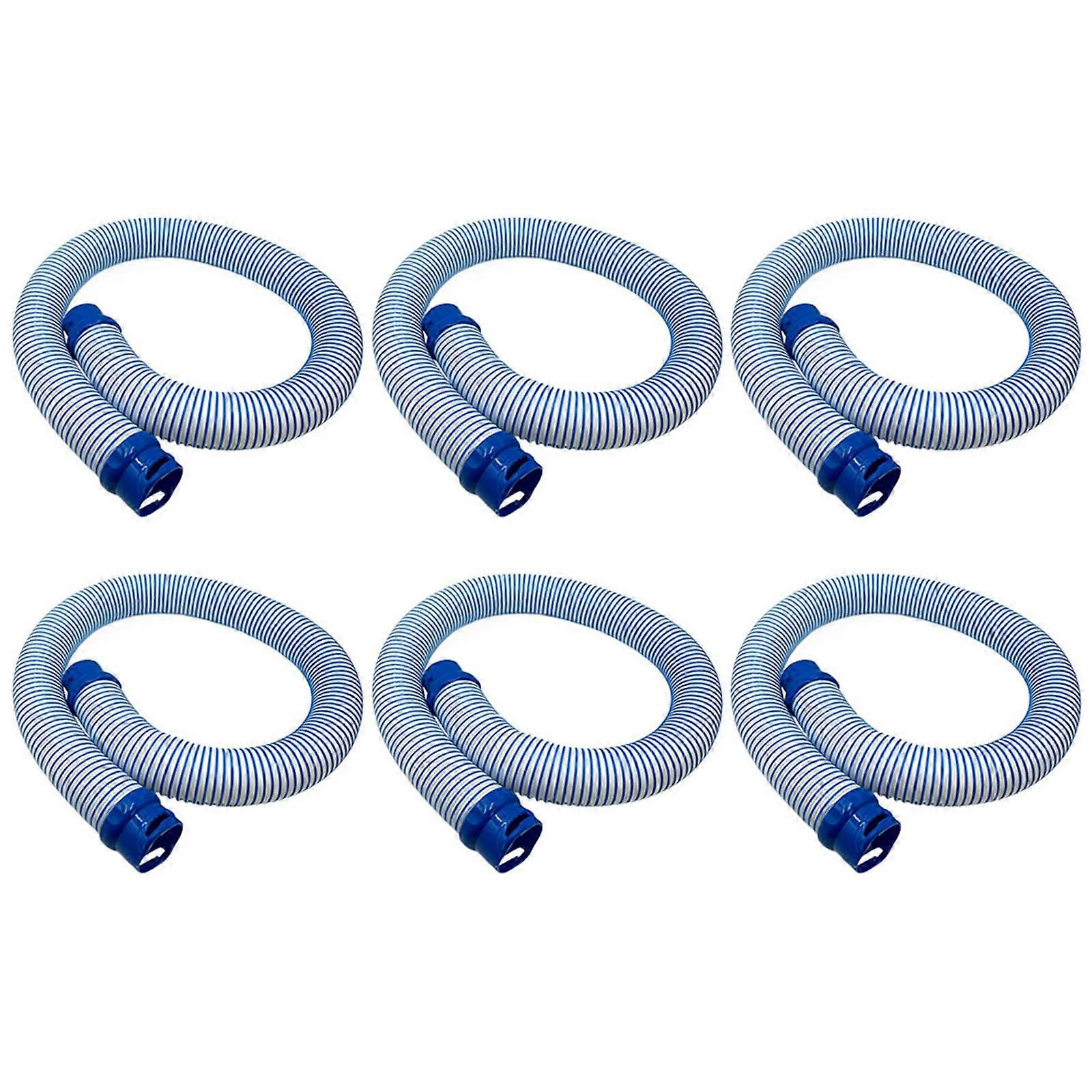 6 Pack 39 Inch Pool Vacuum Hose Compatible with Zodiac X7 T3 T5 MX6 MX8 Twist Lock Hoses Replacement Parts