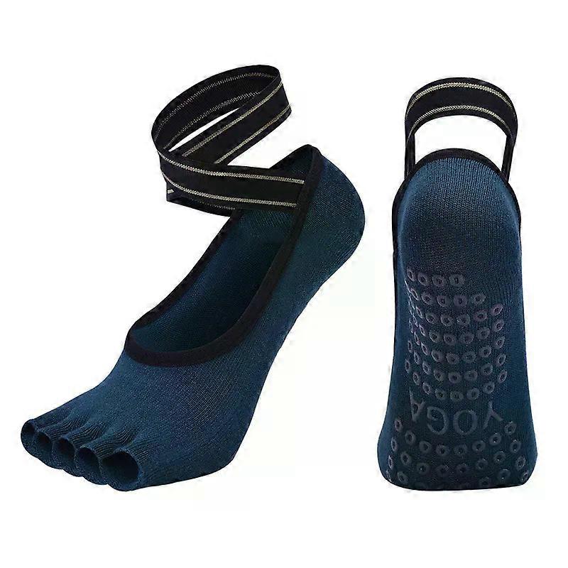 Calcetines de ejercicio de yoga Calcetines de baile con punta dividida Calcetines deportivos de punta completa