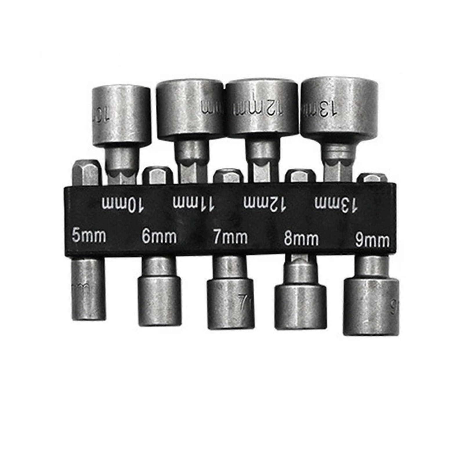Tool Set 9/14PCS 5mm13mm Hex Sockets Sleeve Hand Tool Kit(9pc)
