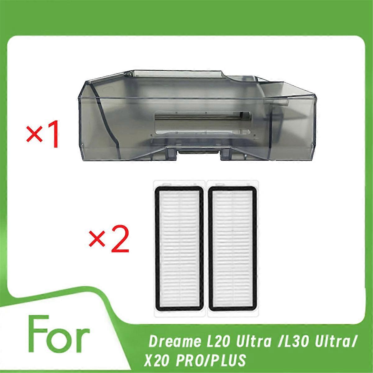 Boîte à poussière avec 2 filtres pour aspirateur robot L20 Ultra