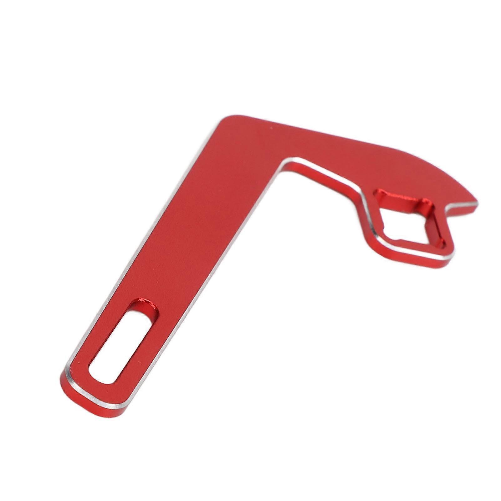 Remote Control Wheel Trigger Aluminum Alloy Single Hand Steering Wheel Controller Kit Red 