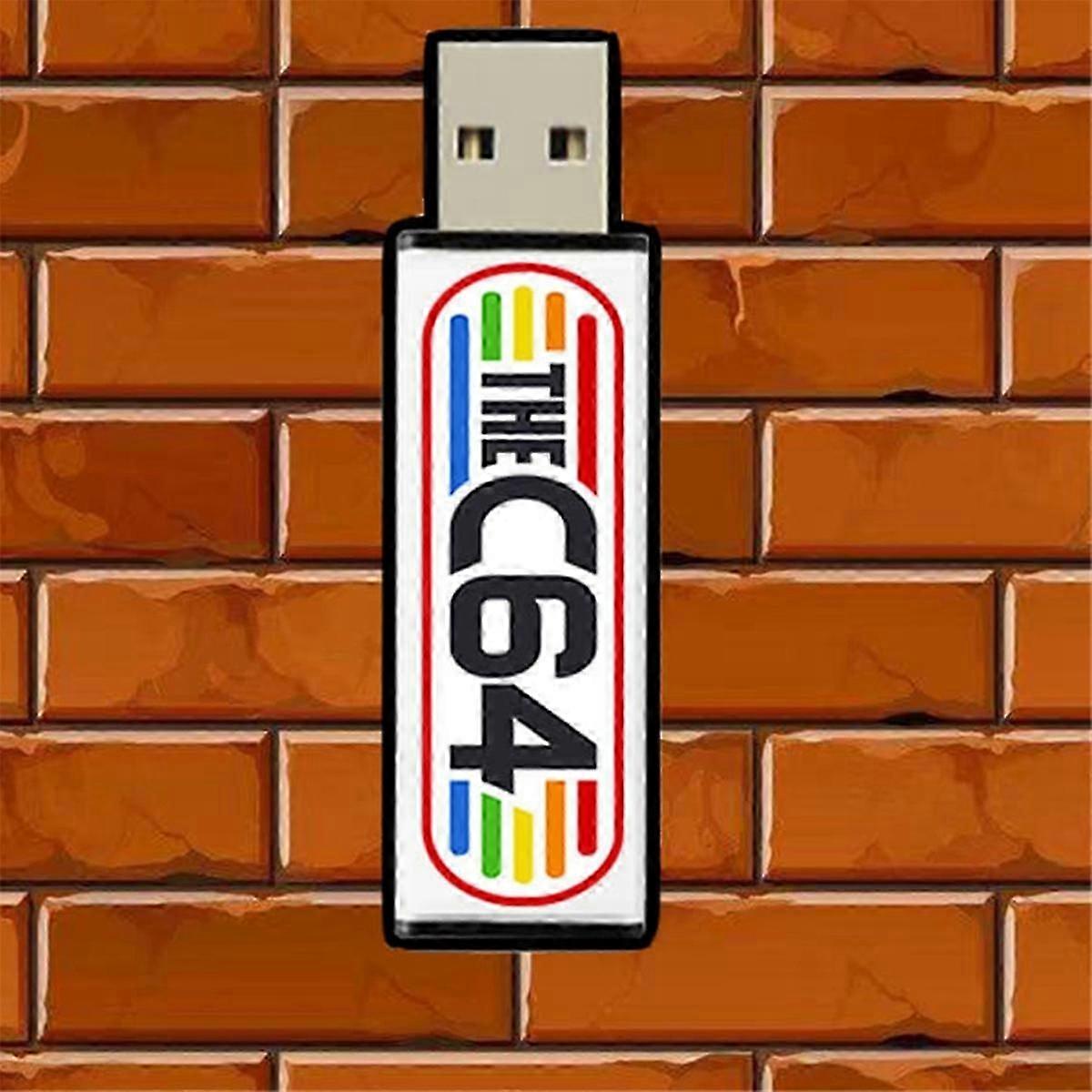 5370 spil usb-stick til c64 mini retro spillekonsol usb-drev