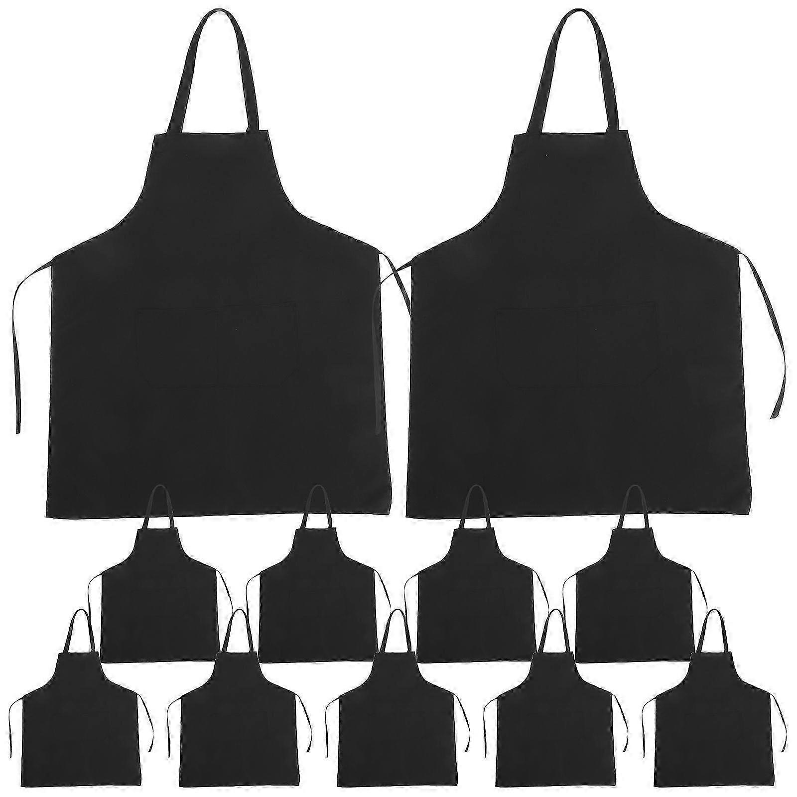 Apron Set 10pc Kitchen for Chefs and Waiters