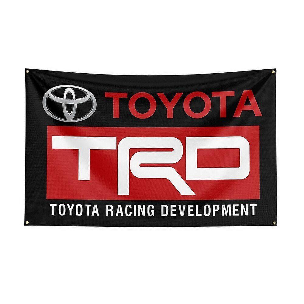 TRD سباق العلم راية تويوتا المرآب ديكور المنزل QQT140