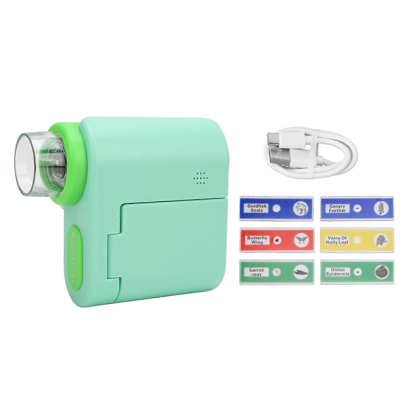 Kids Portable Microscope - HD Imaging, 3 Modes, Adjustable Magnification, Perfect Gift