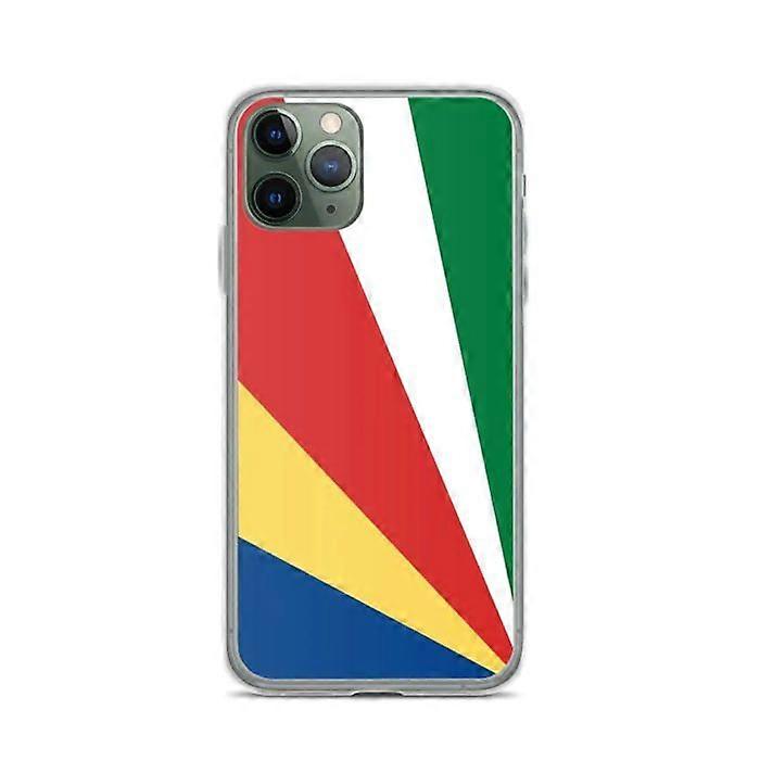 iPhone case - Multicolor - Seychelles Flag - Soft - TPU - Modern Design