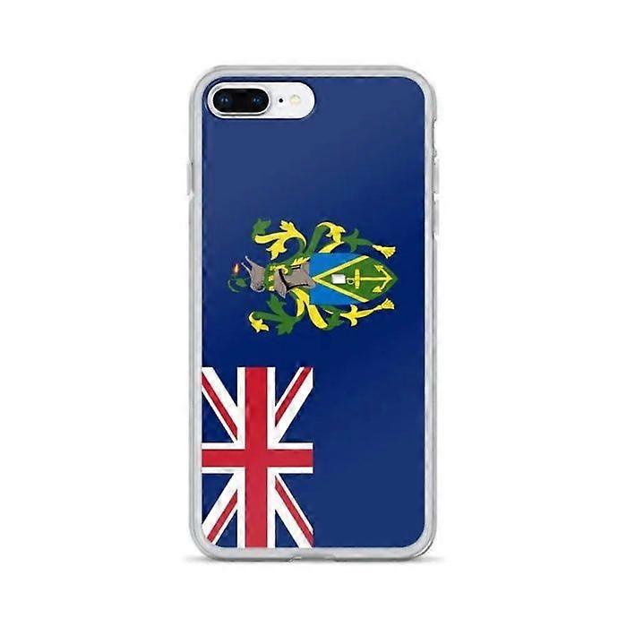 Phone case - PIXELFORMA - Pitcairn Islands Flag - Compatible with iPhone 7 Plus - Flexible - Durable