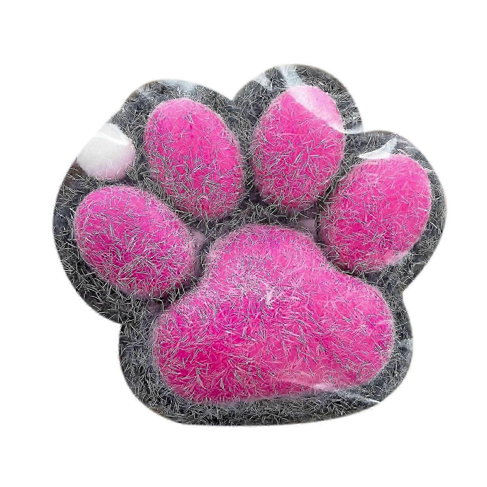 Håndlavet Taba Squishy Big Cat Paw Silikone Squeeze Legetøj til stresslindring, Kattepote Kæmpe Pote Squishy Sensorisk legetøj til angstafslapning