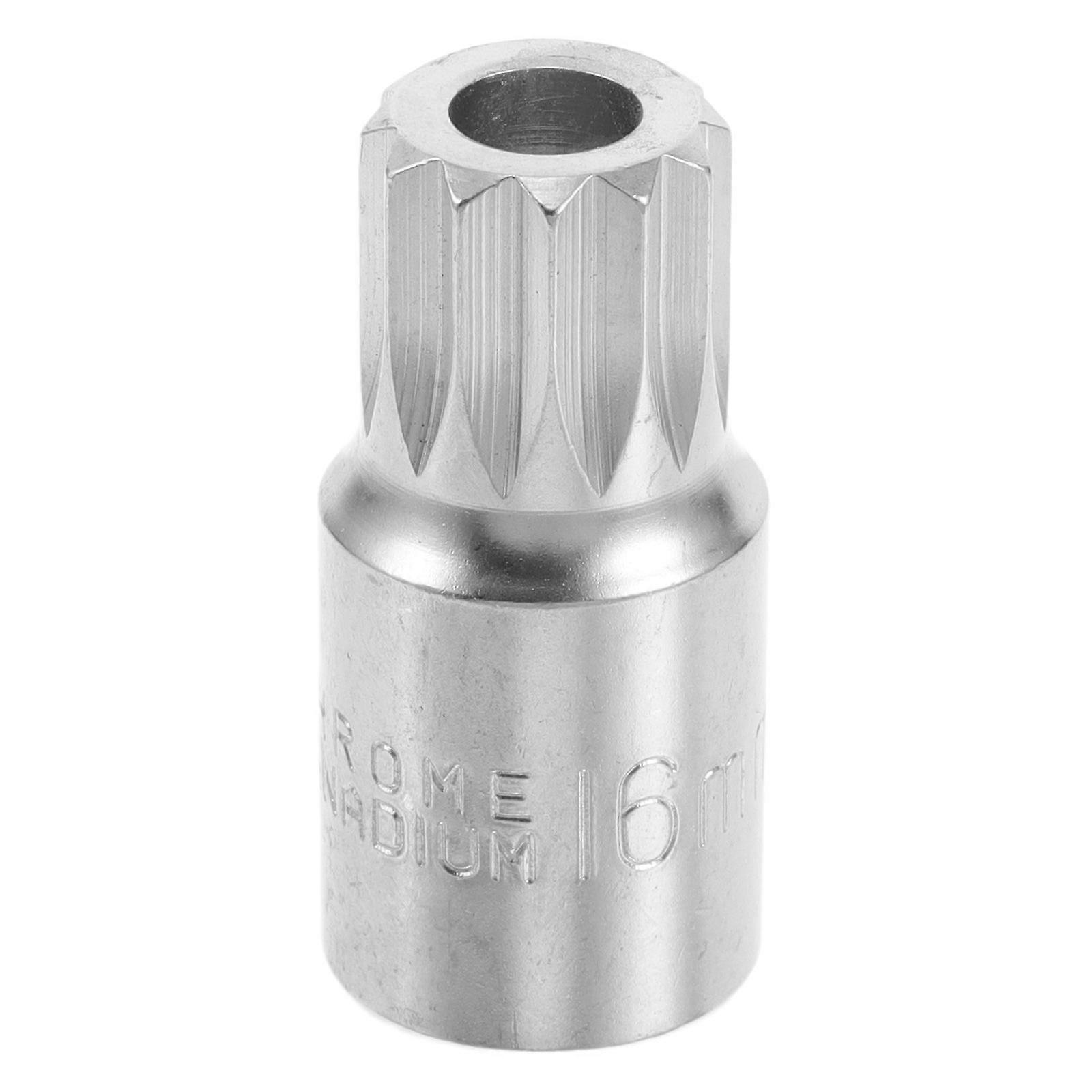 Precision Oil Drain Plug Removal Tool for Car Engine Maintenance and Oil Pan Screw Disassembly Handy Socket for Oil Change and Repair M16