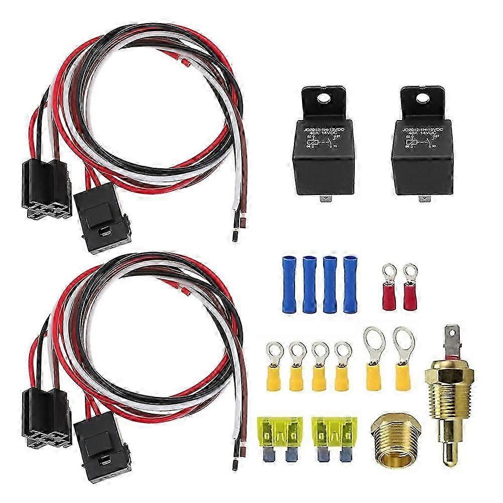 40 AMP Automotive Relay Thermostat Switch Kit