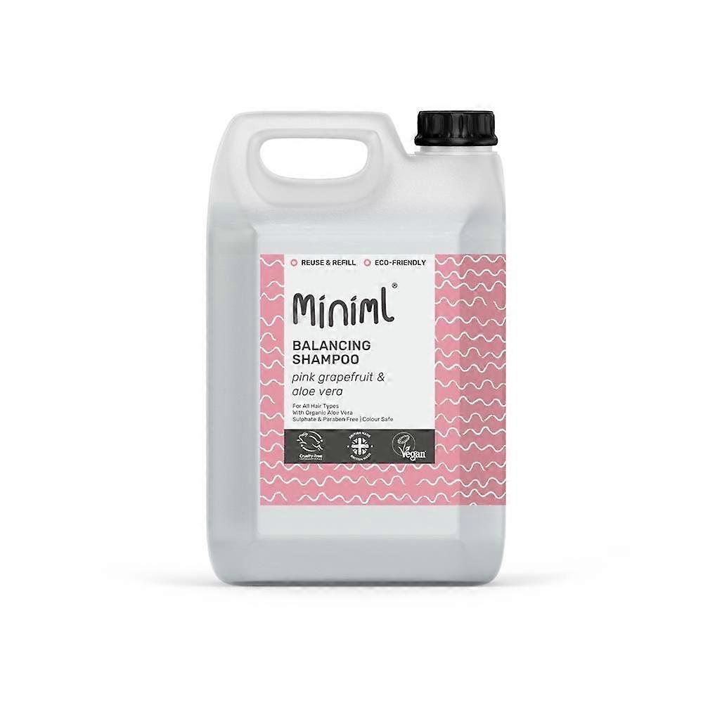 Miniml Pink Grapefruit and Aloe Vera Balancing Shampoo 5L Refill