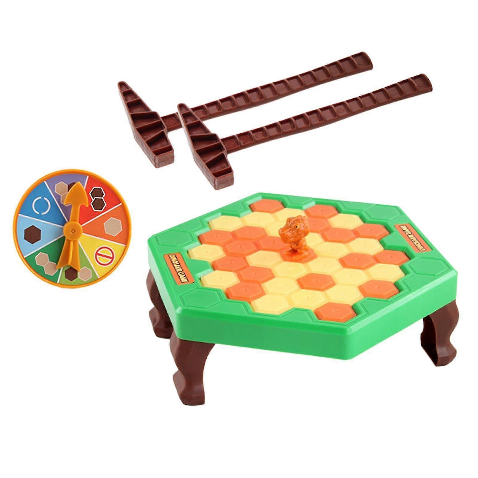 Dinosaur Challenge Family Board Game, Ice Breaking Table Knock Block Activity, Ice Block Breaking Game for Youngsters