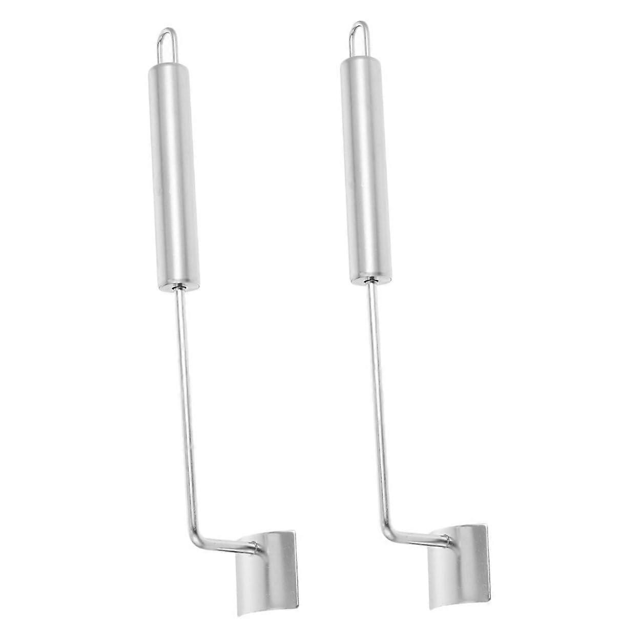 2-Piece Corn Peeler Set, Stainless Steel Corn Sheller, Kernel Remover, Long Handle Scraper for Kitchen Utensils at Home and Restaurant