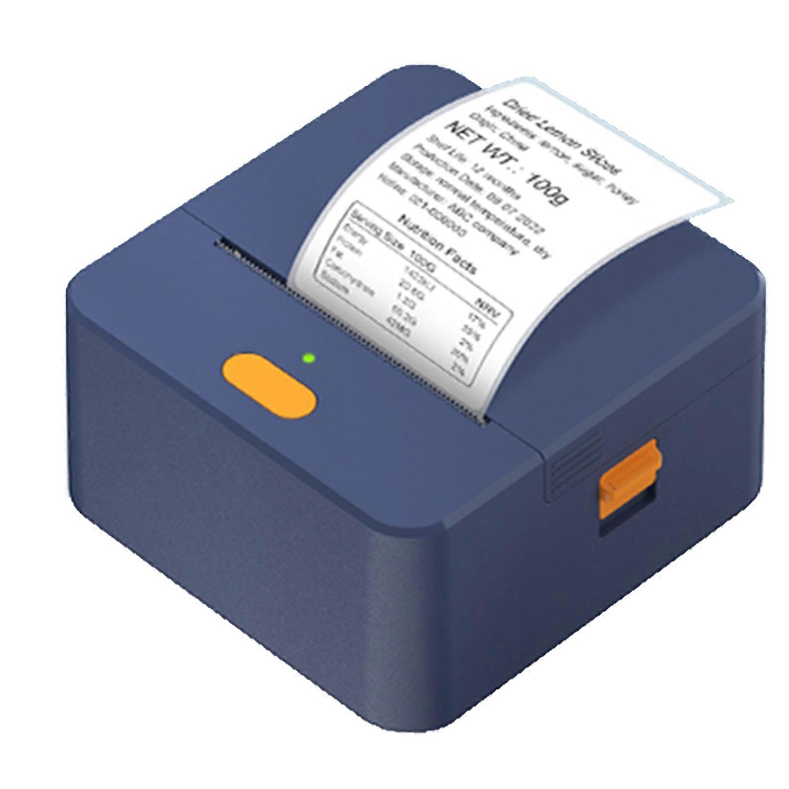 P1 Label Maker Machine 57mm Pocket Thermal Sticker Printer for Organizing Adhesive Tag DIY Date Journal Study Stickers 20-50mm label Width Support Wi