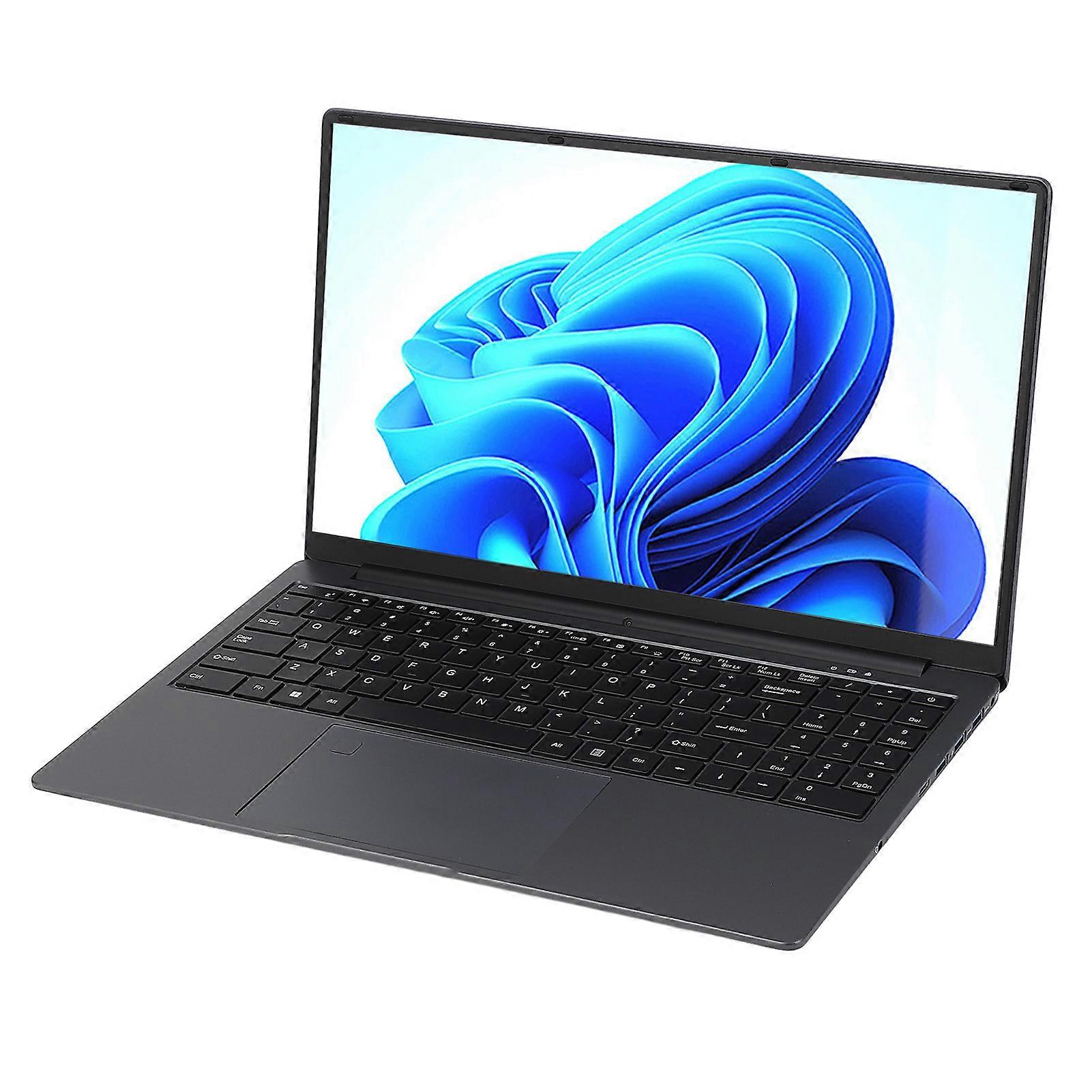 15.6 Inch Laptop for Win 10 11 Notebook Computer with Fingerprint Reader