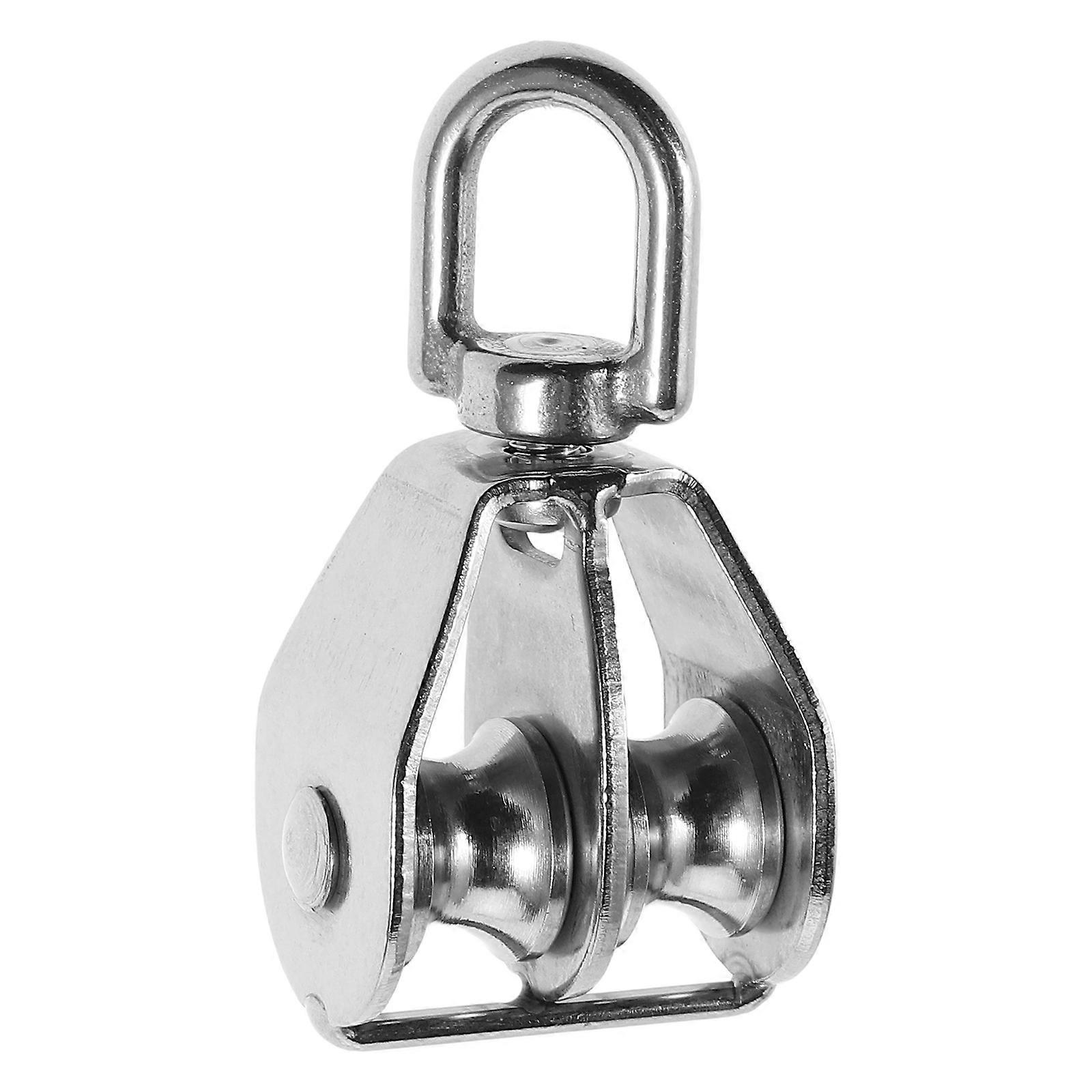 Stainless Steel Heavy Duty Pulley Block System for Sailboats Yachts Lifting Rope Applications