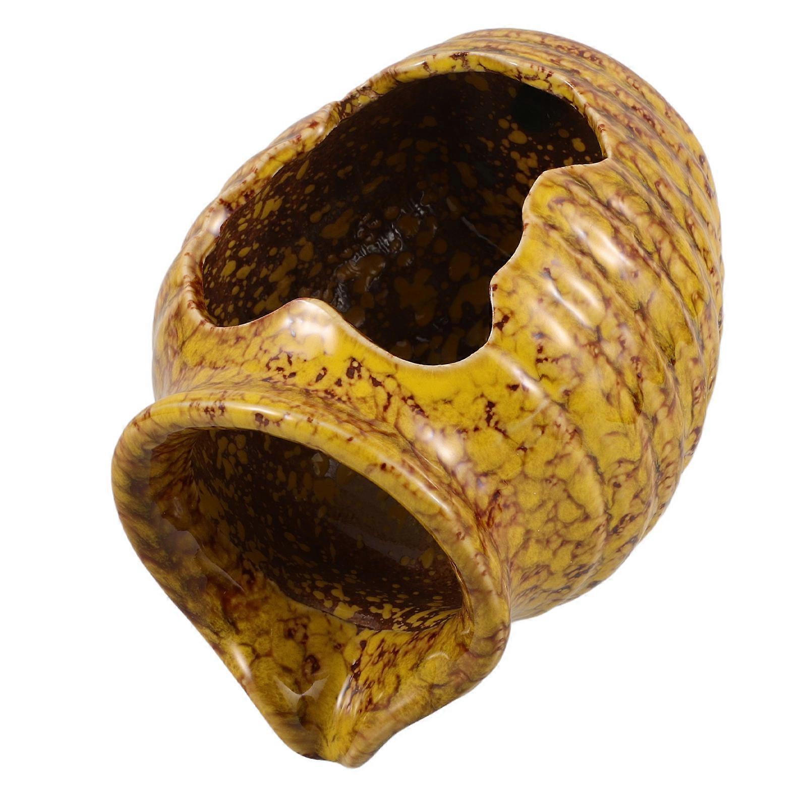 Fountain Jar For Indoor Water Circulation Ceramic Material Homeowners Use 1Set