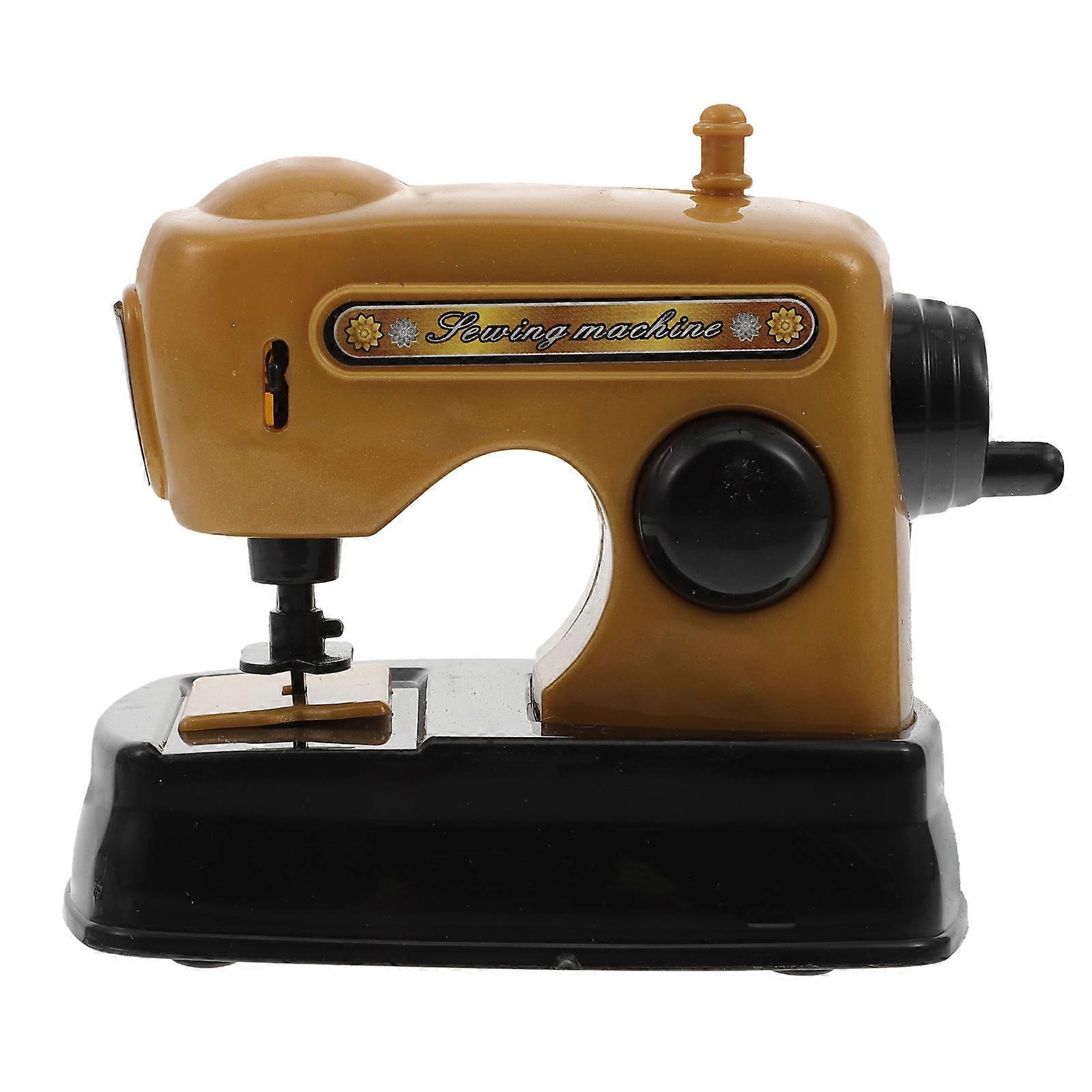Childrens Sewing Machine Toy Plastic Miniature Activate Imagination And Creativity 1Pcs