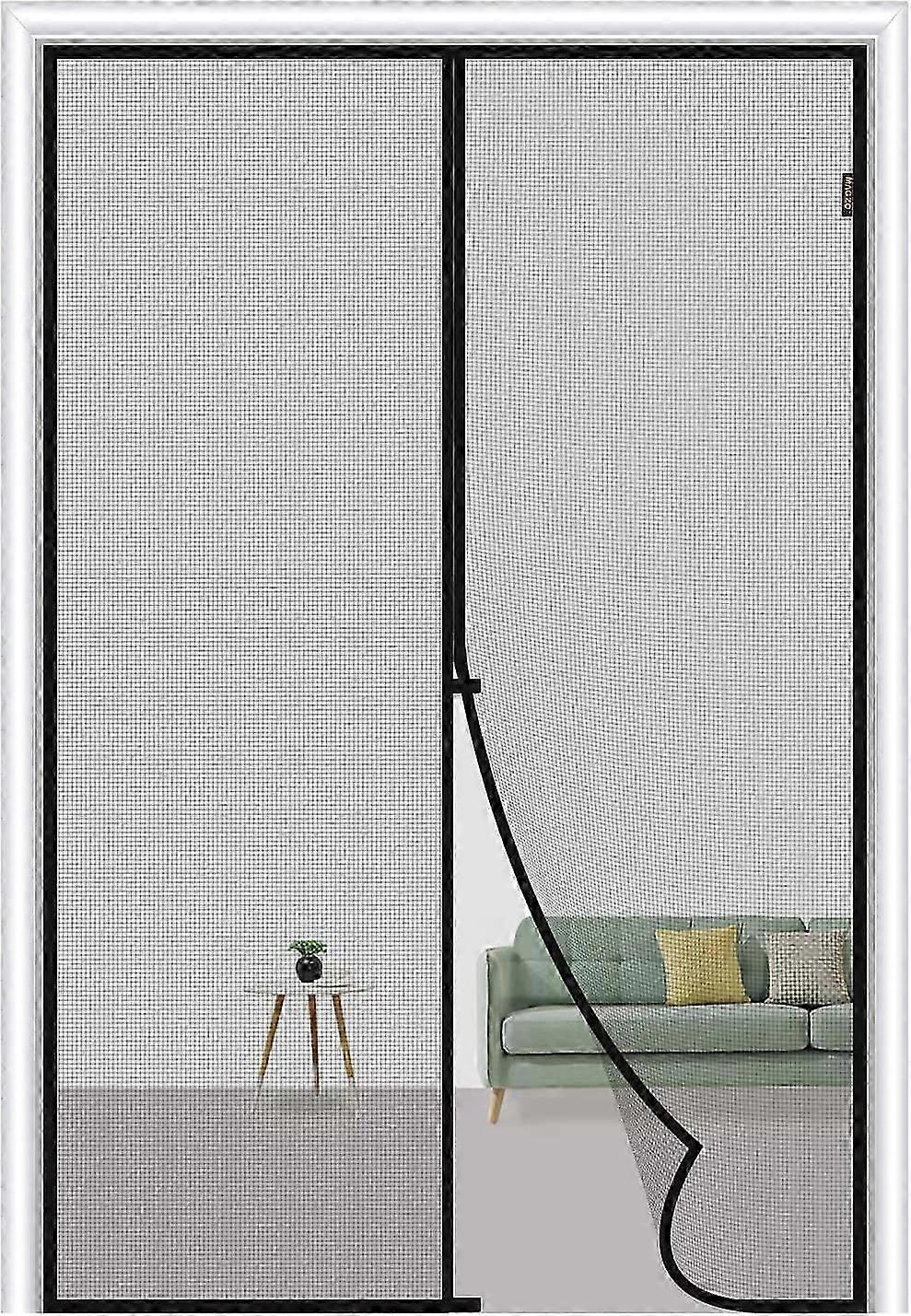 Magnetic Fly Screen Door 70 X 200 Cm, Grey