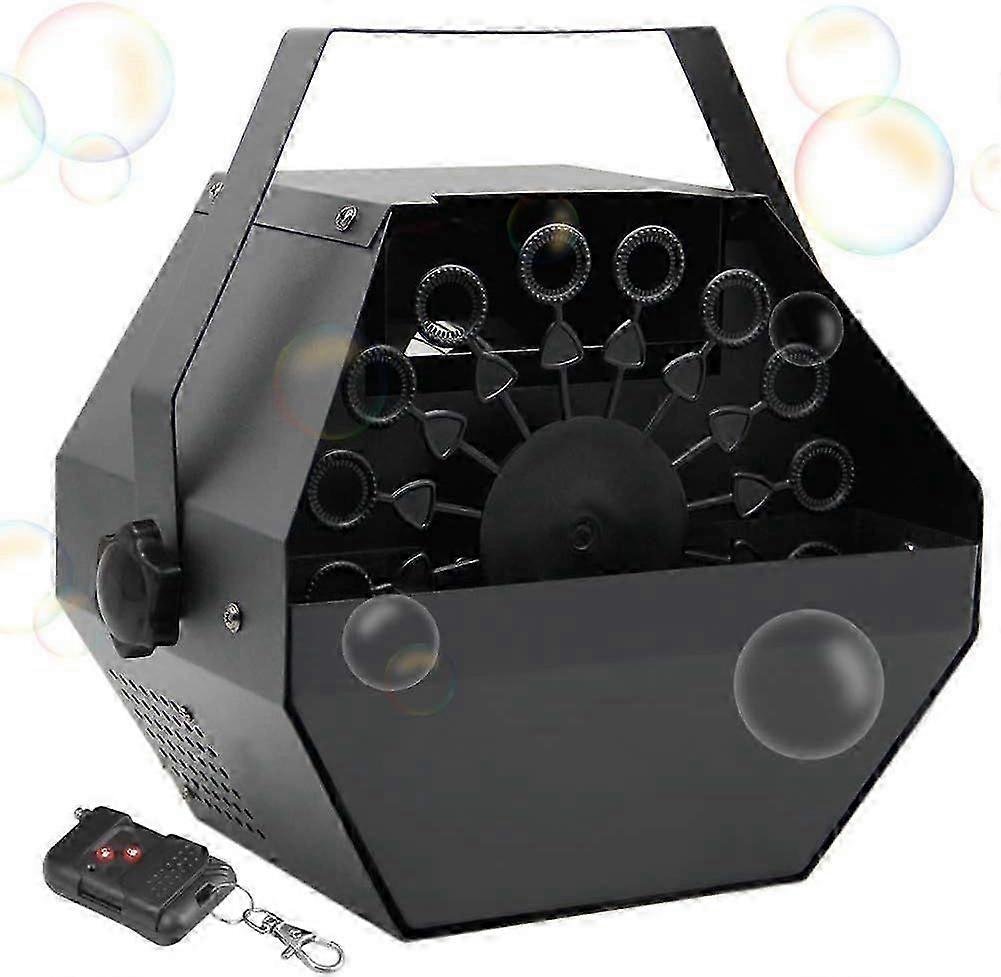 Metal Portable Bubbles Machine, Professional Automatic Bubble Maker with High