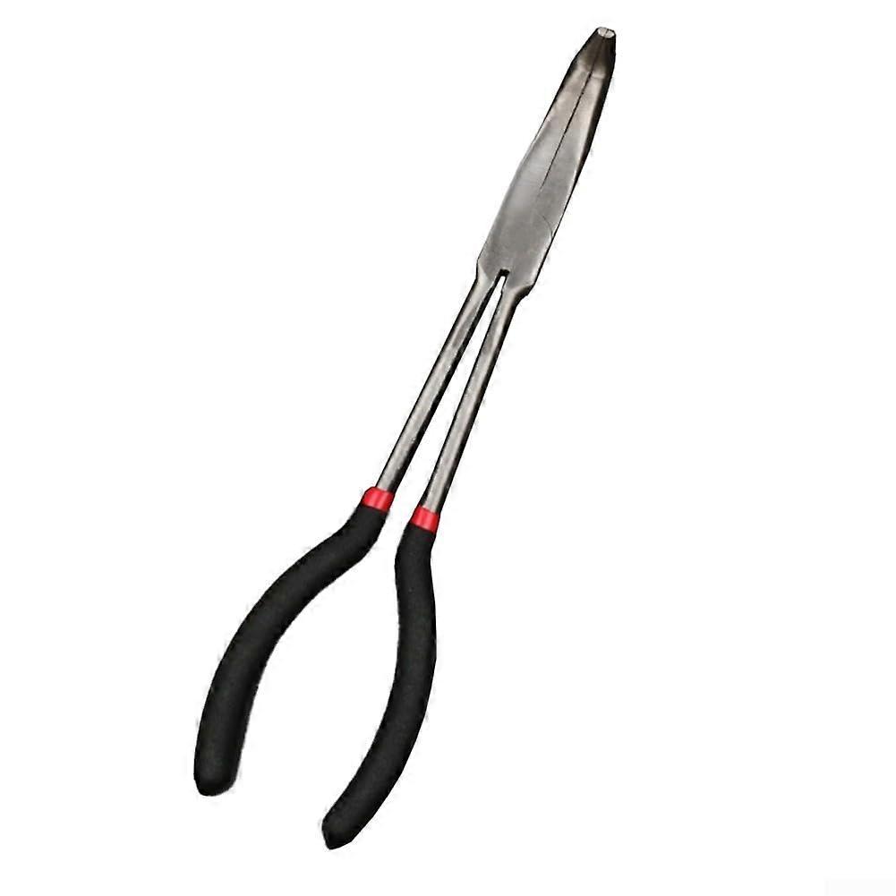 Needle Nose Pliers Extended 27.9 cm, Bent Nose, 90 Degree Bend, Easy Handling for Electronics