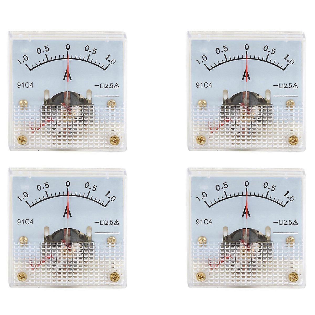 2,5 Genauigkeit DC 0–1A Ampere Panel Meter Ammeter 91 C4