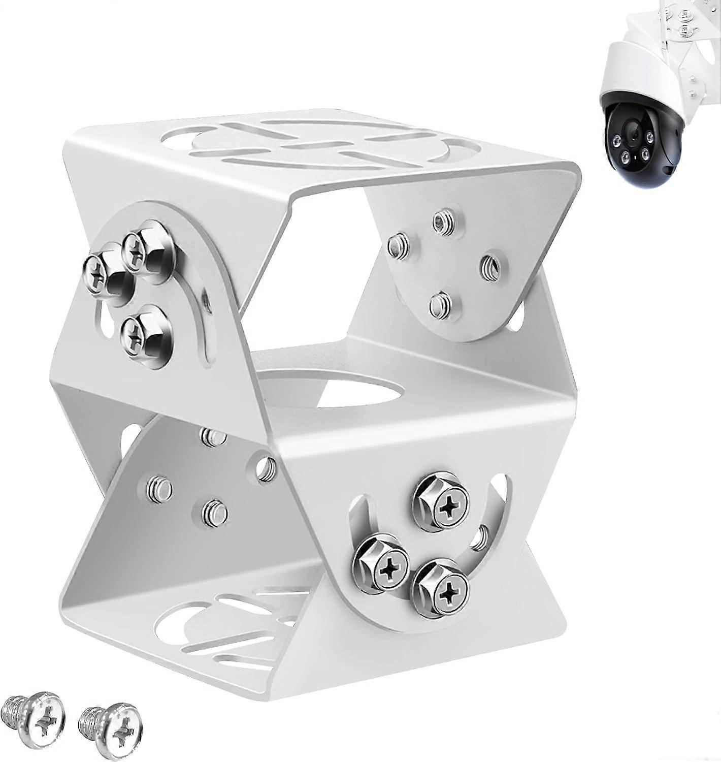 Common Security Camera Mount - Articulated Surveillance Bar Mounting Universal Connector Cameras Suitable Base Fixing Installation Pole Adjustable Mo