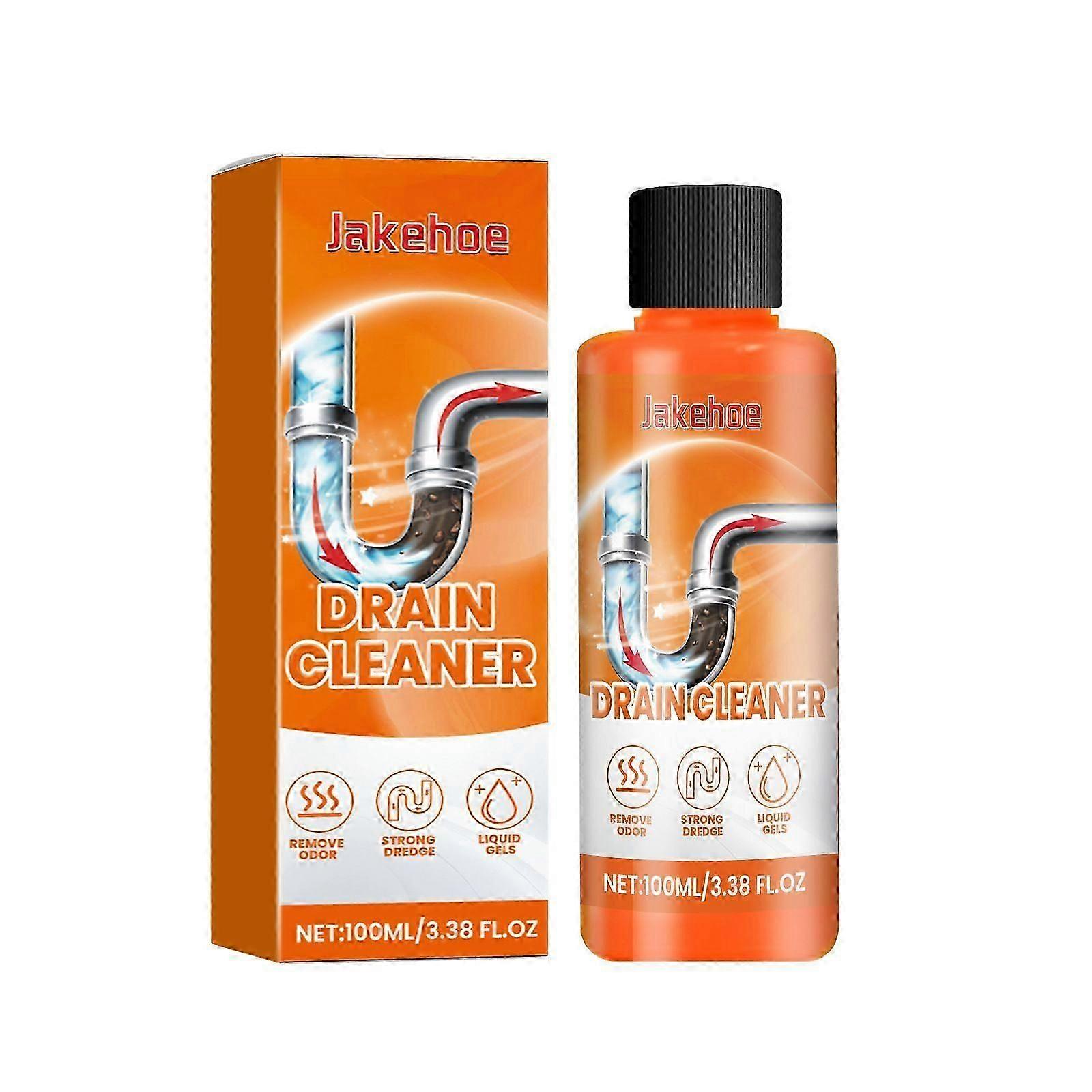 Jakehoe Pipe Unclogging Liquid Easily Dredge Kitchen And Toilet Pipe To Remove Blocked Odor Cleaning Solution