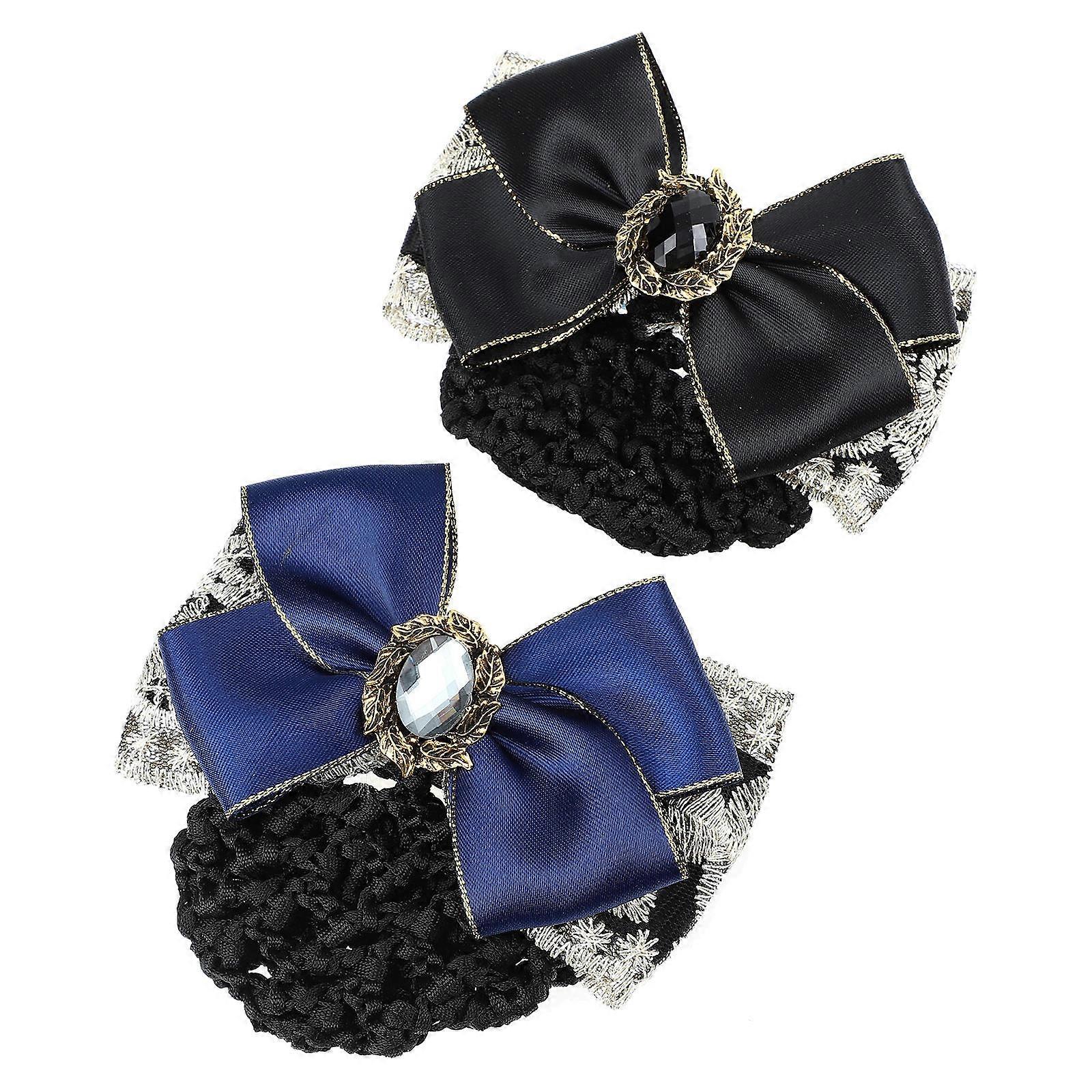 Ελαφρύς κότσος νοσοκόμας Barrettes μαλλιών σχήμα .5x10.5cm 2Set